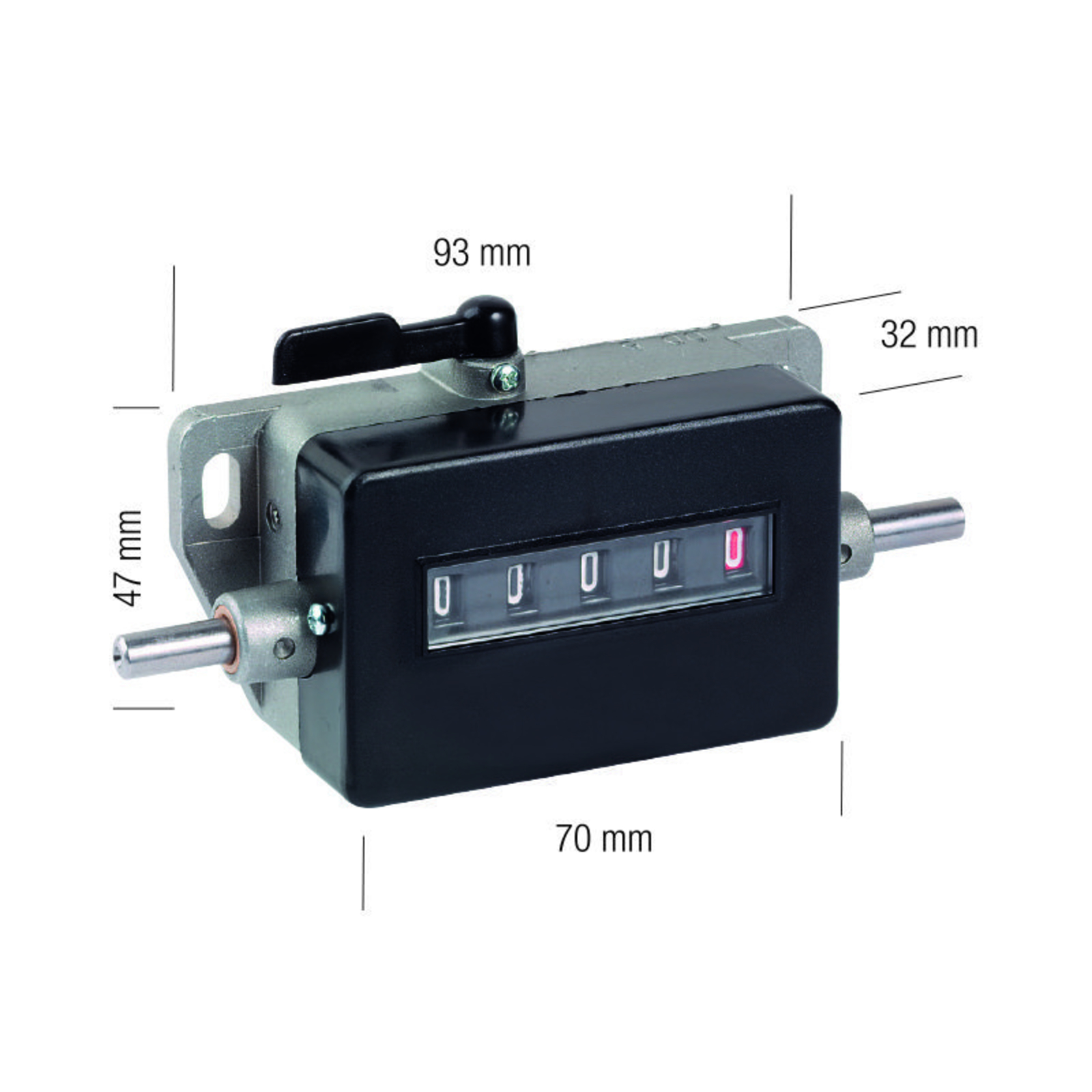 Compteur De Mètres 5 Chiffres (9999,9) METRICA - 65003