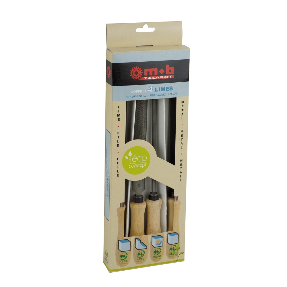 JEU DE 4 LIMES ECO CONCEPT MOB - 0000990E01