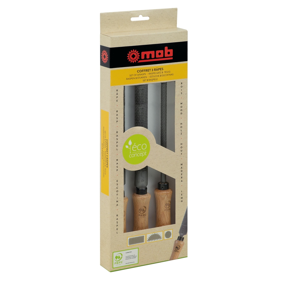 COFFRET 3 RAPES BOIS 200 MP MOB - 0000991801