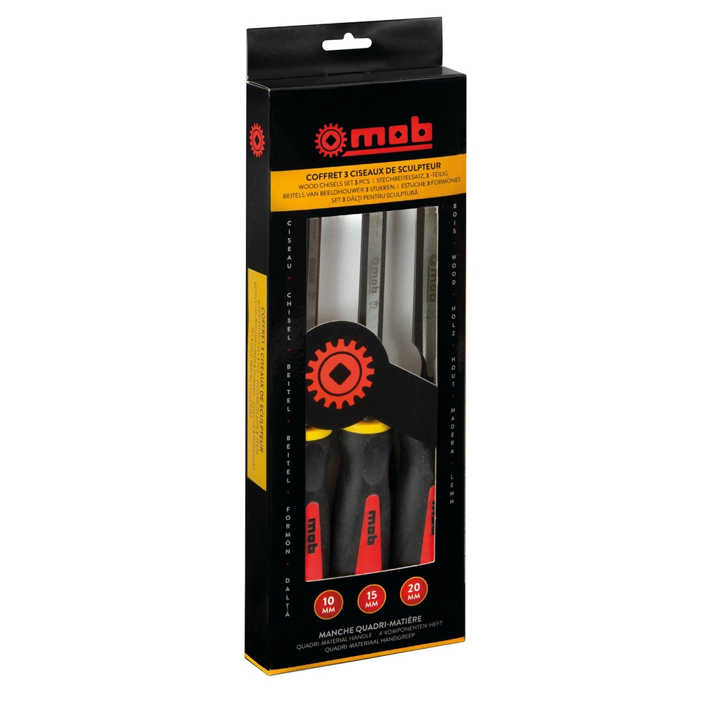 LOT 3 CISEAUX DE SCULPTEUR TRIMATIERE MOB - 0000998901