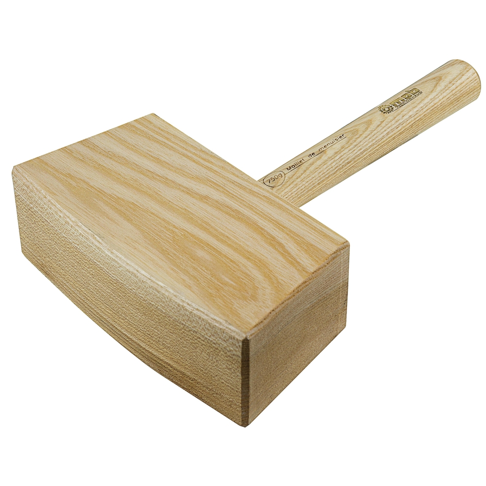 MAILLET DE MENUISIER 750 GR MANCHE FRENE MOB - 0337750201