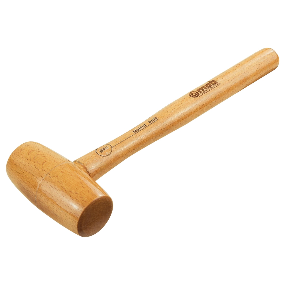 MAILLET EN BOIS NATUREL D50 MOB - 0368500201