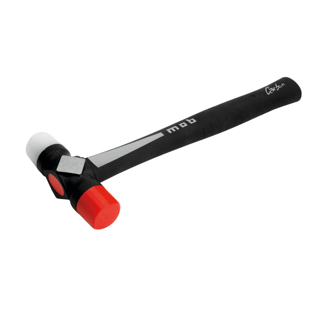 MASSETTE DUO EMBOUTS NYLON+TPU ∅35 CARBON - MOB OUTILLAGE - 0392350701