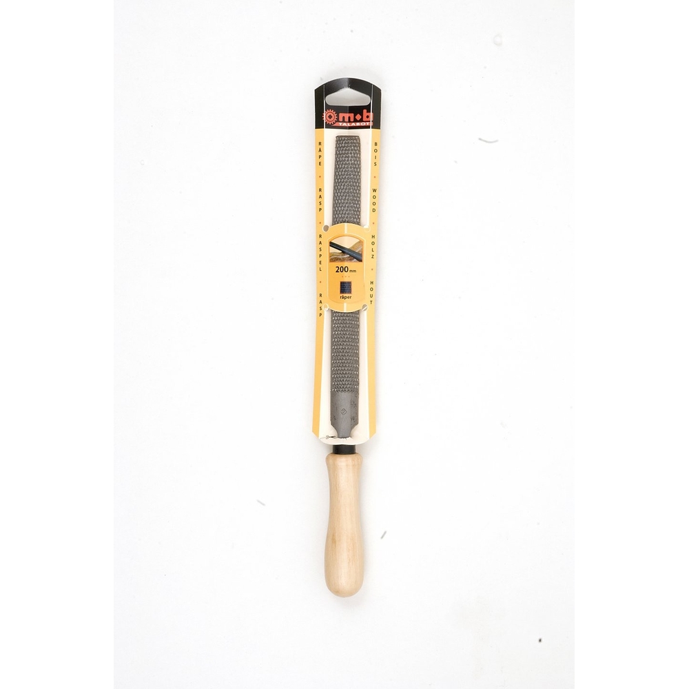 RAPE DEMI-RONDE 200 MM MANCHE PEFC - MOB OUTILLAGE - 094120M301