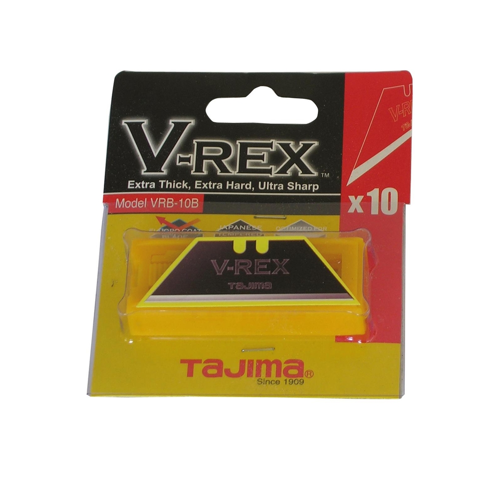 BOITE 10 LAMES TRAPEZE TAJIMA SUR CARTE MONDELIN - 103318