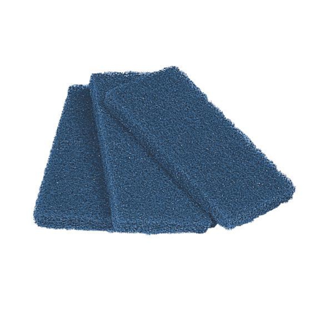 LOT 3 TAMPONS ABRASIFS BLEUS MONDELIN - 152600