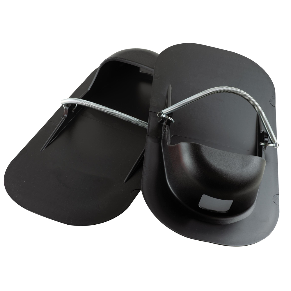 PAIRE PATINS CARRELEUR MODELE LISSE - BLEU MONDELIN - 154080