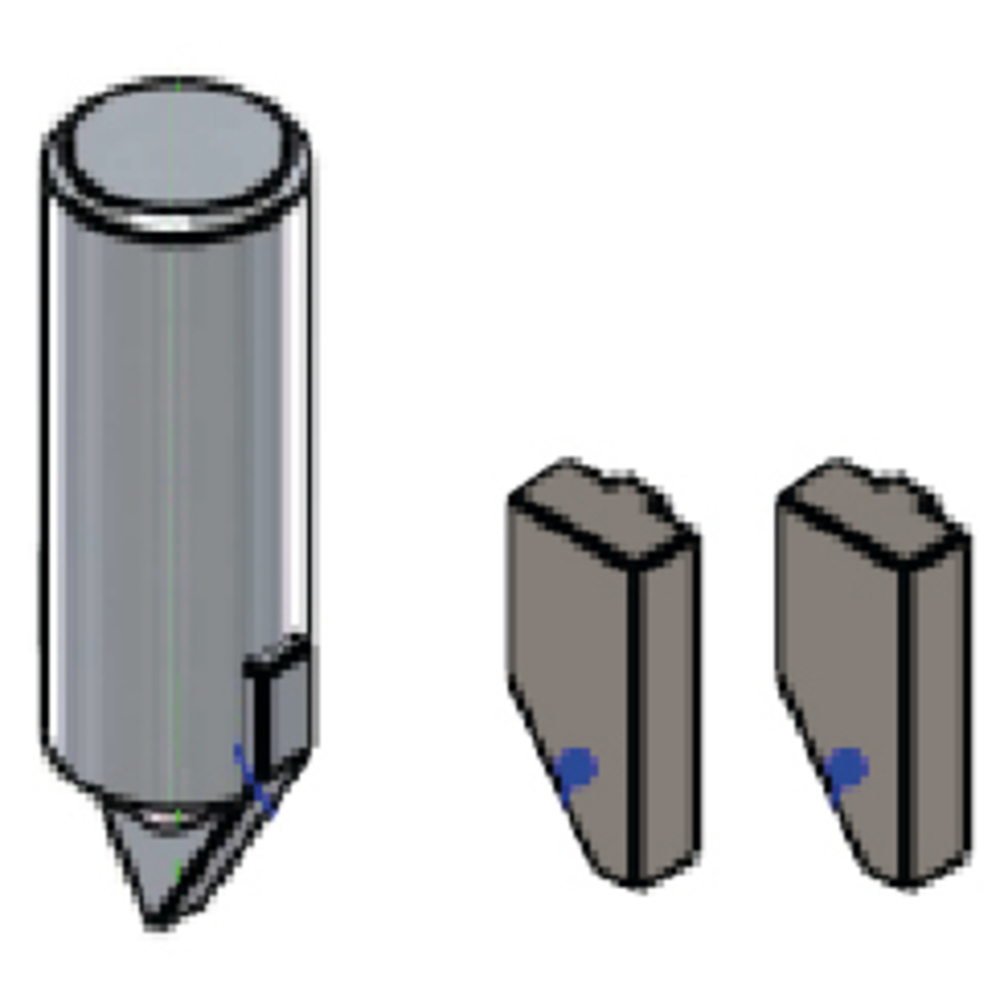 POINTE ET LAME DE RECHANGE POUR PERCE-CARREAUX - MONDELIN - 155830