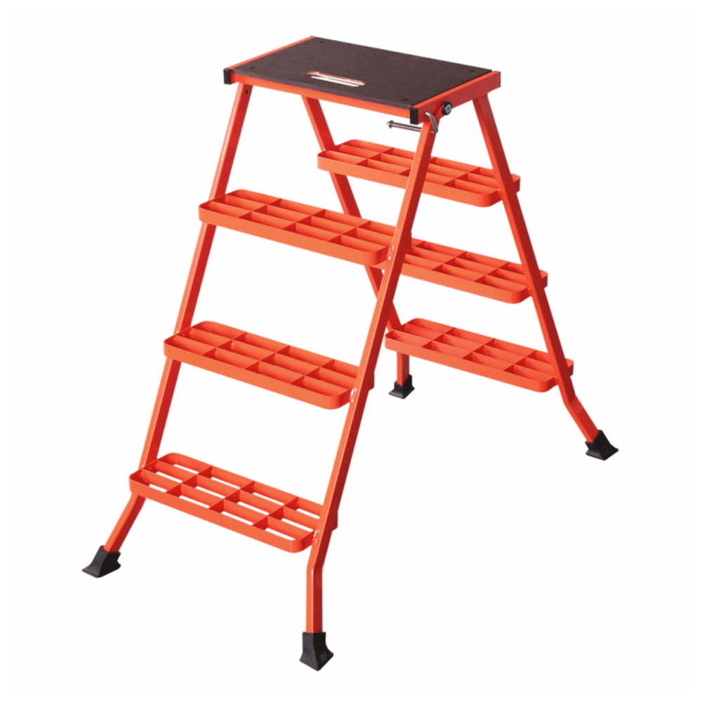 MARCHEPIED PLIANT ALUMINIUM 90CM FSC MIXTE - MONDELIN - 201710