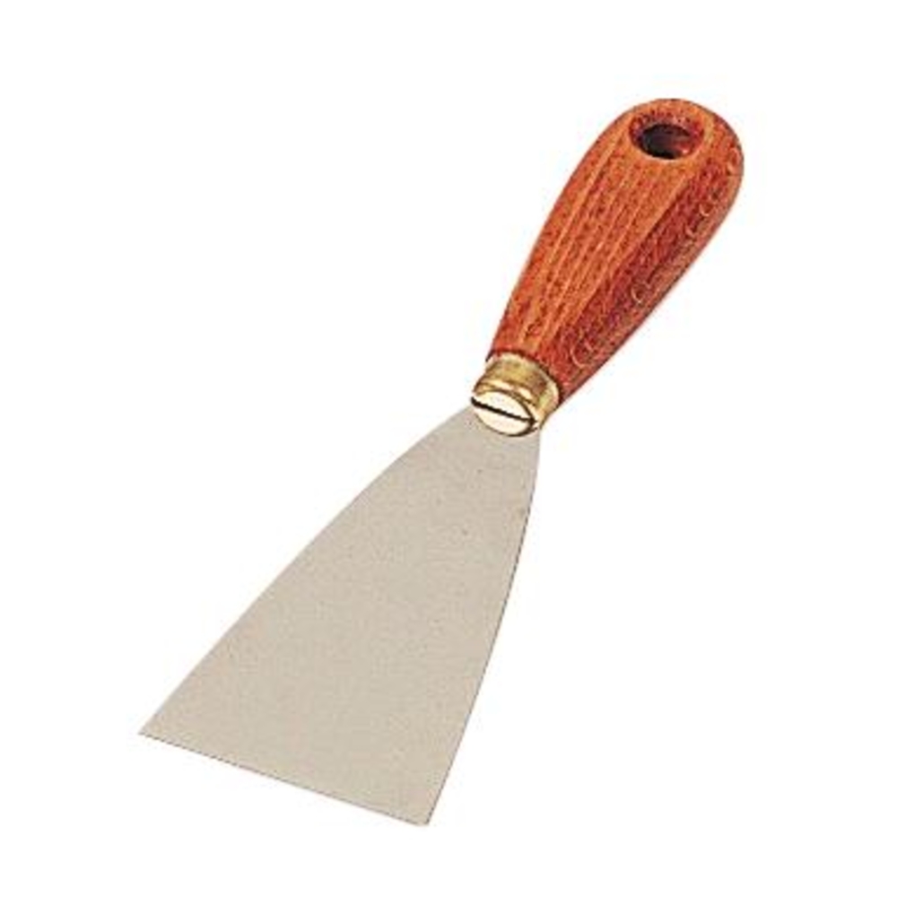 COUTEAU PEINTRE INOX 10 CM MANCHE BOIS MONDELIN - 220200