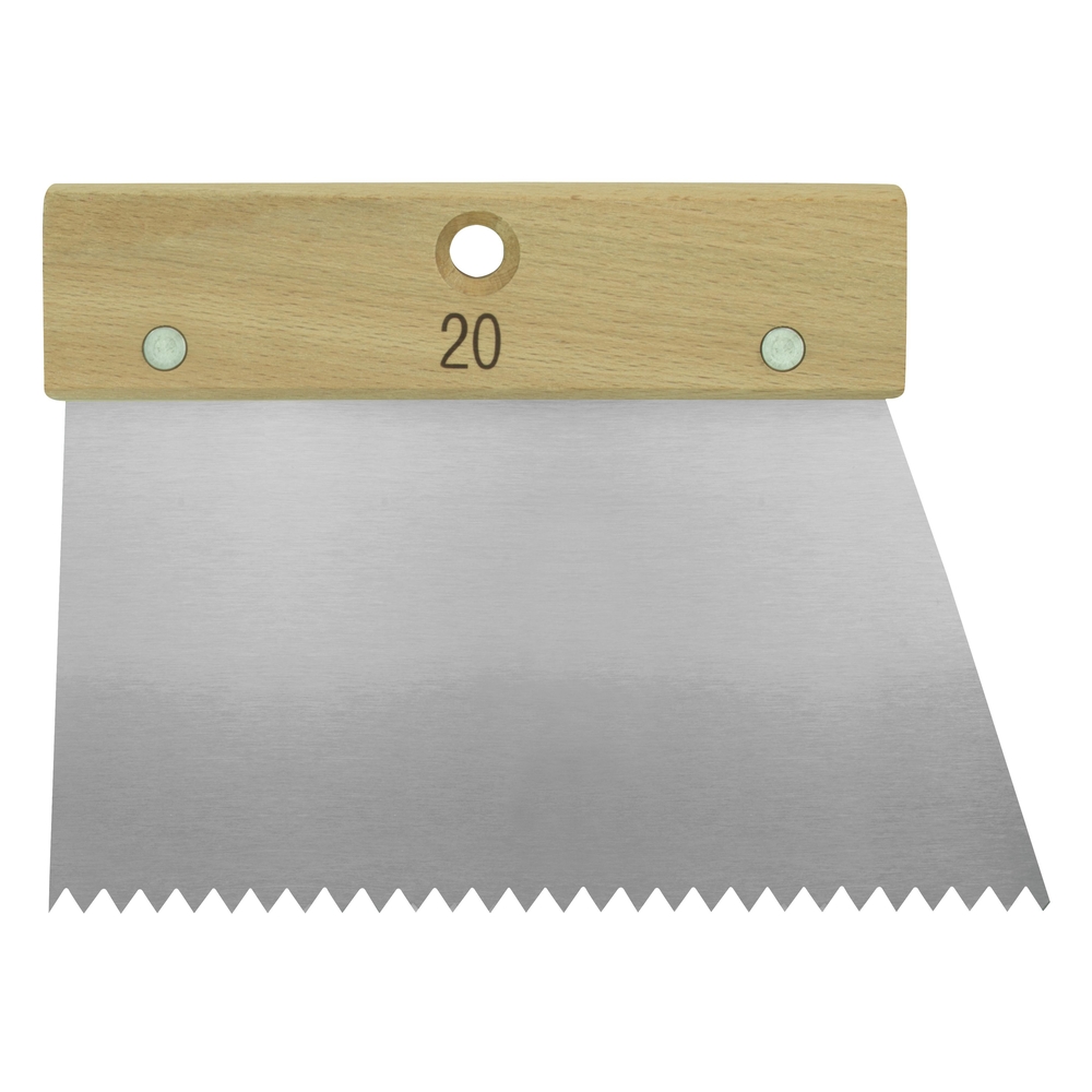 SPATULE A COLLE 20 CM DENTS LARGES POINTUES MONDELIN - 224950