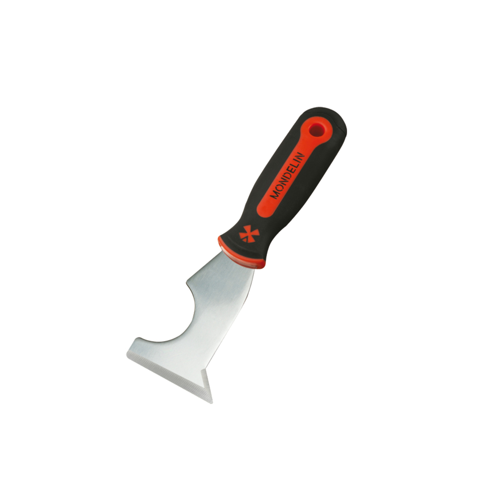COUTEAU MULTI-USAGES INOX MANCHE BI-MATIÈRE - MONDELIN - 225060