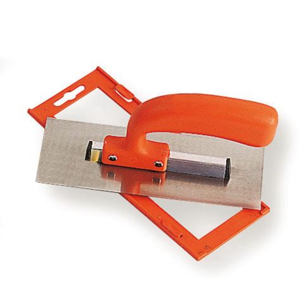 PLATOIR INOX BISEAUTE 20 X 8 MONT.ALU PLASTIQUE MONDELIN - 231701