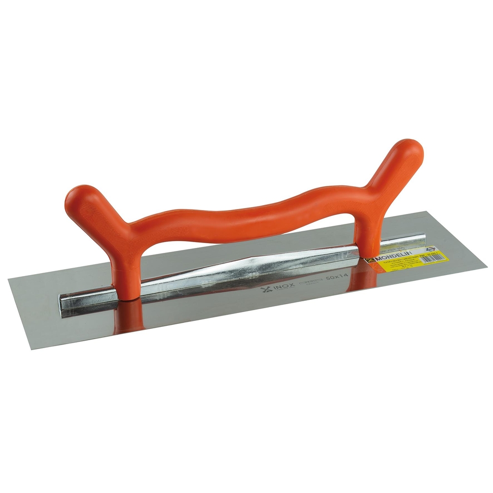 PLATOIR INOX TREMPE 50X14CM LAME 0,7MM MONDELIN - 232221