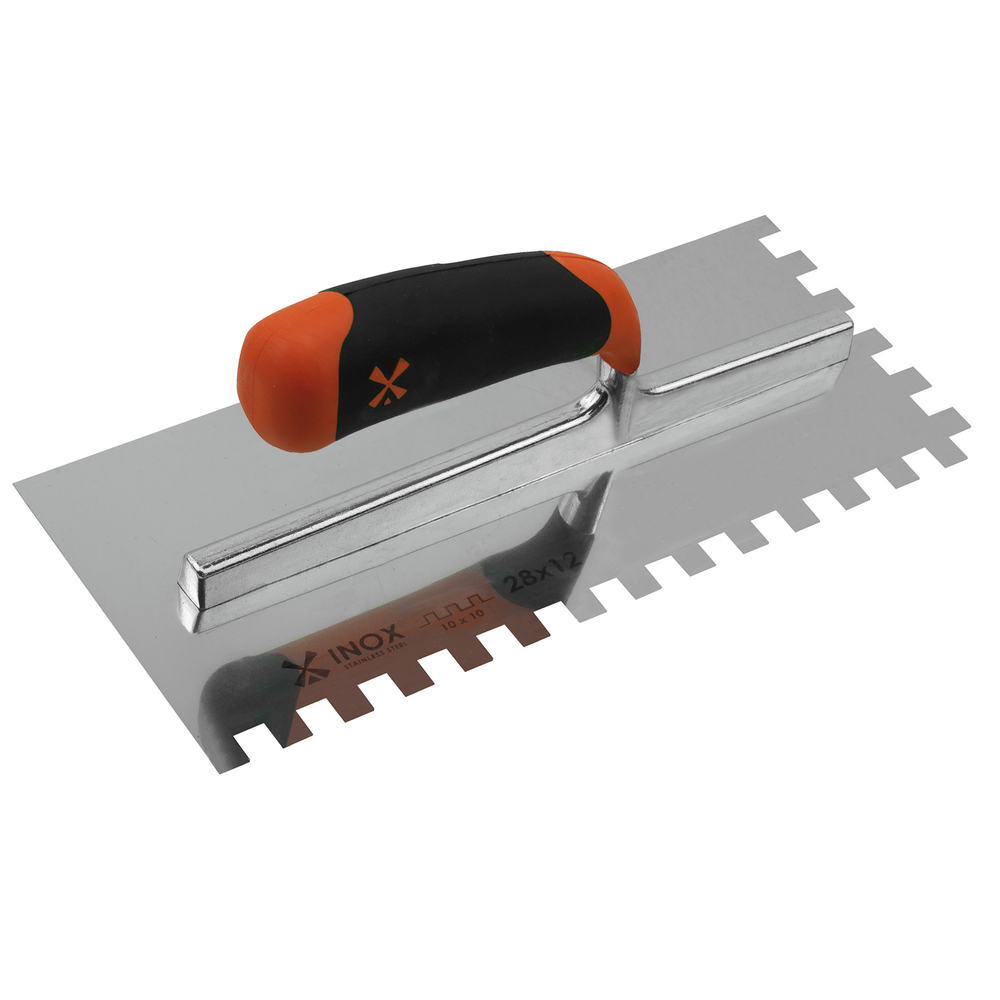 PLATOIR BIMAT LAME INOX DENTÉE CARRÉE - 15X15 - MONDELIN - 234701