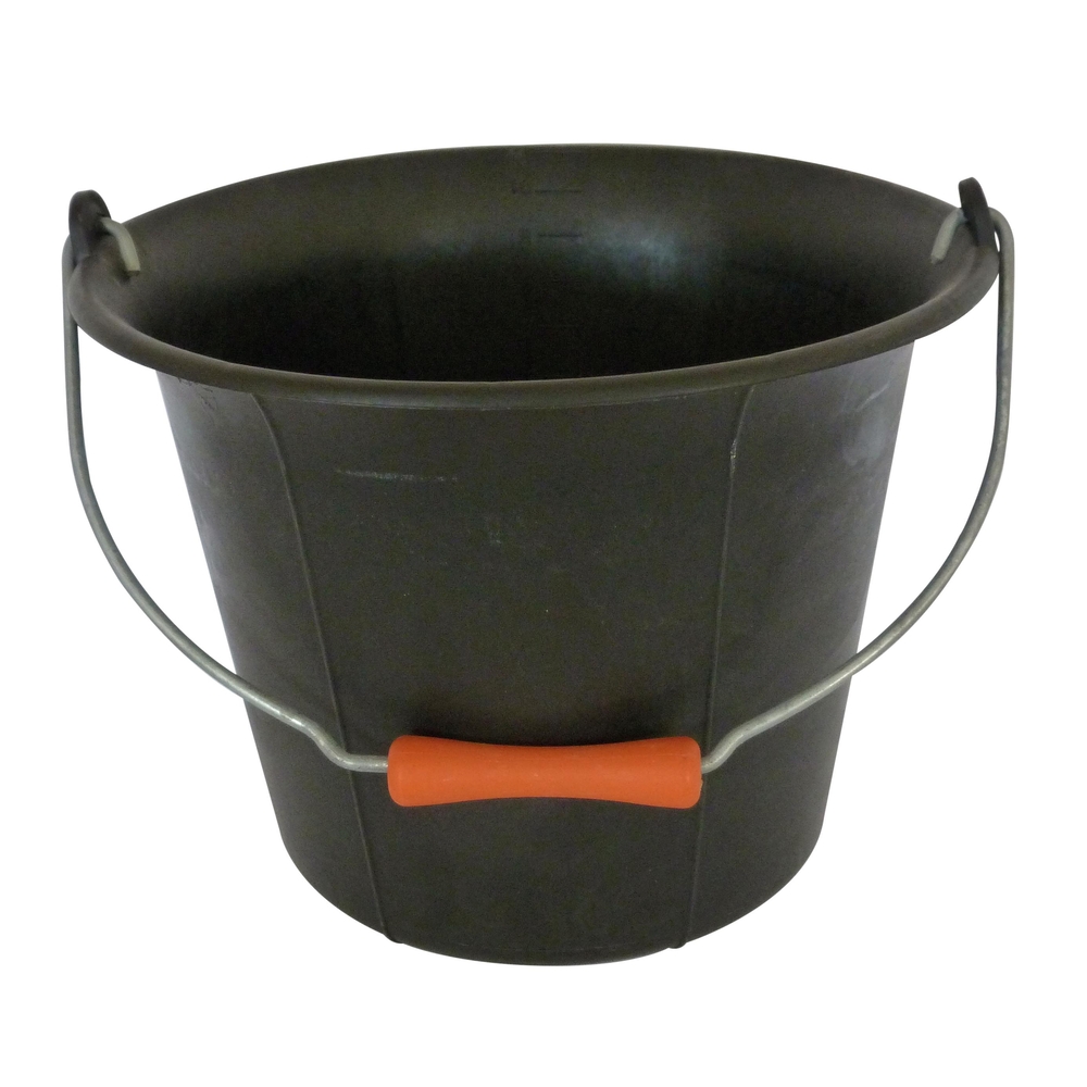 SEAU 11L NOIR PLASTIQUE ANSE 5,3 P.PLASTIQUE MONDELIN - 341081