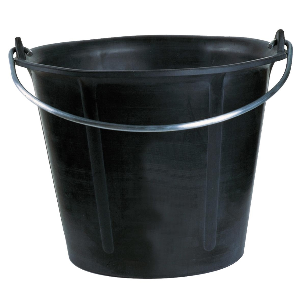 SEAU 12L PROCHOK NOIR ANSE 6,3MM MONDELIN - 341140