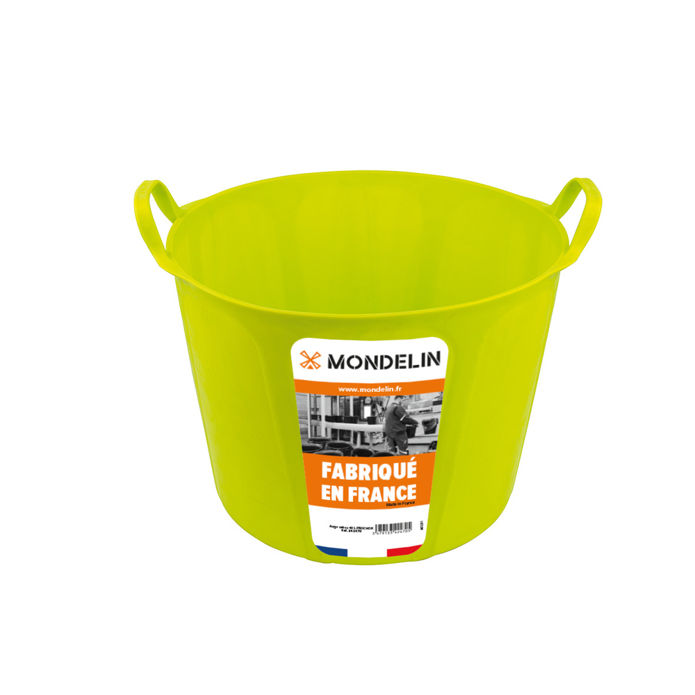 AUGE CABAS ULTRA-SOUPLE JAUNE 40L - MONDELIN - 342470