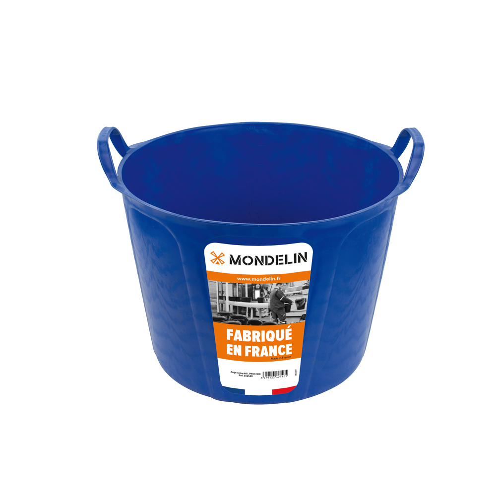 AUGE CABAS ULTRA-SOUPLE BLEUE 40L - MONDELIN - 342540