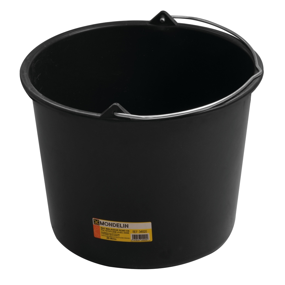 BAC MALAXEUR 20 L AVEC ANSE WITH LABEL MONDELIN - 345020