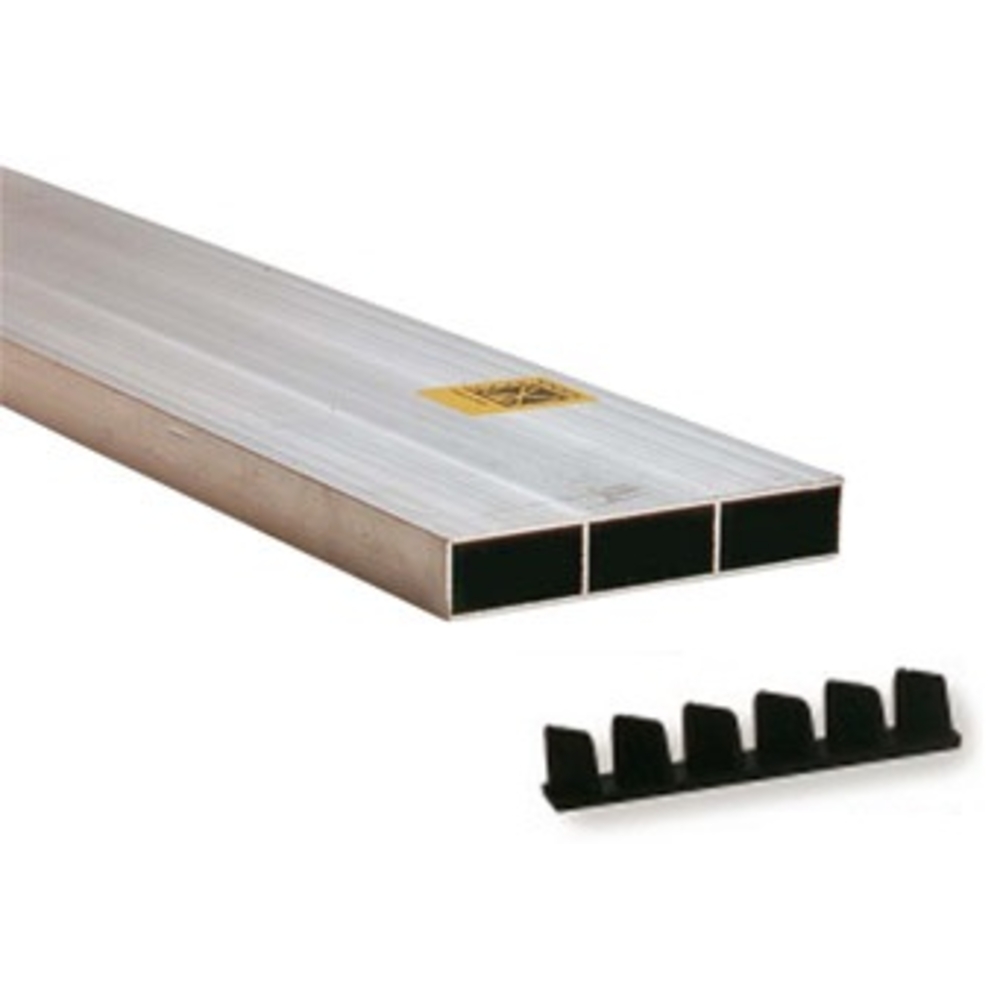 REGLE MACON 100X18 2 M 2 VOILES AVEC EMBOUTS MONDELIN - 351720