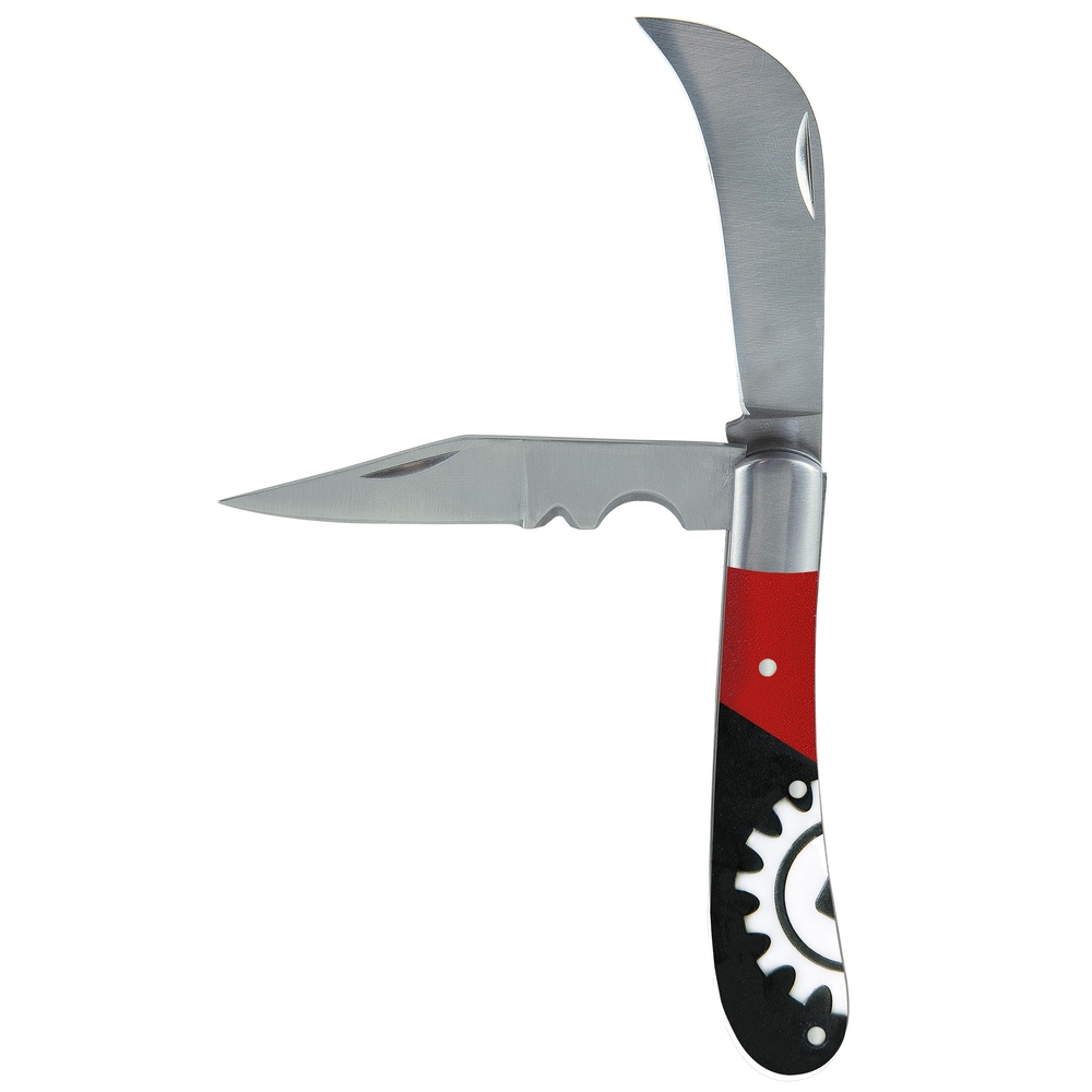 COUTEAU ELECTRICIEN 2 LAMES MANCHE BM SUR CARTE MOB - 6218021401