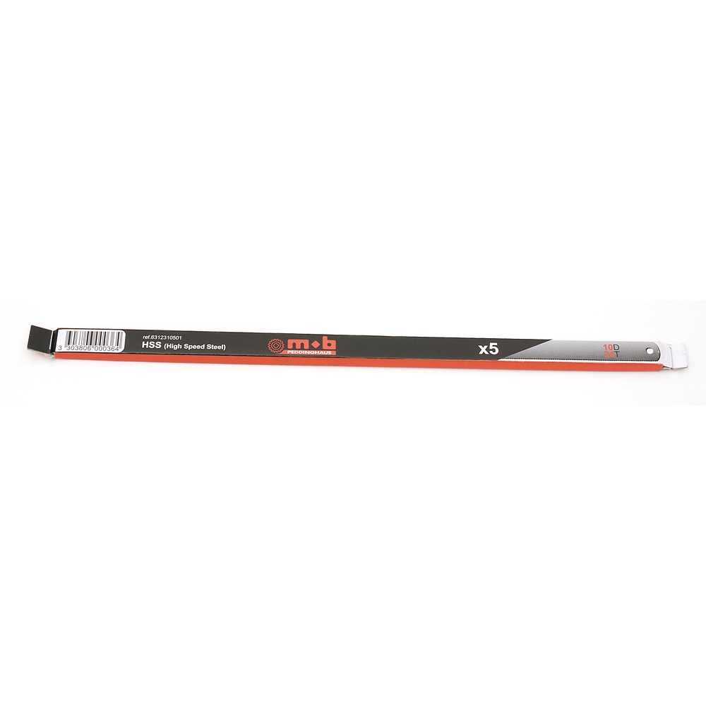 PACK 5 LAMES SCIE HSS000 GRISE 10 DENTS/CM MOB - 6312310501