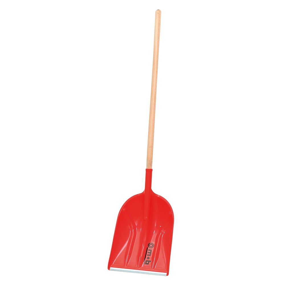 PELLE A NEIGE PLASTIQUE PEHD L36 MANCHE BOIS MOB - 6388360201