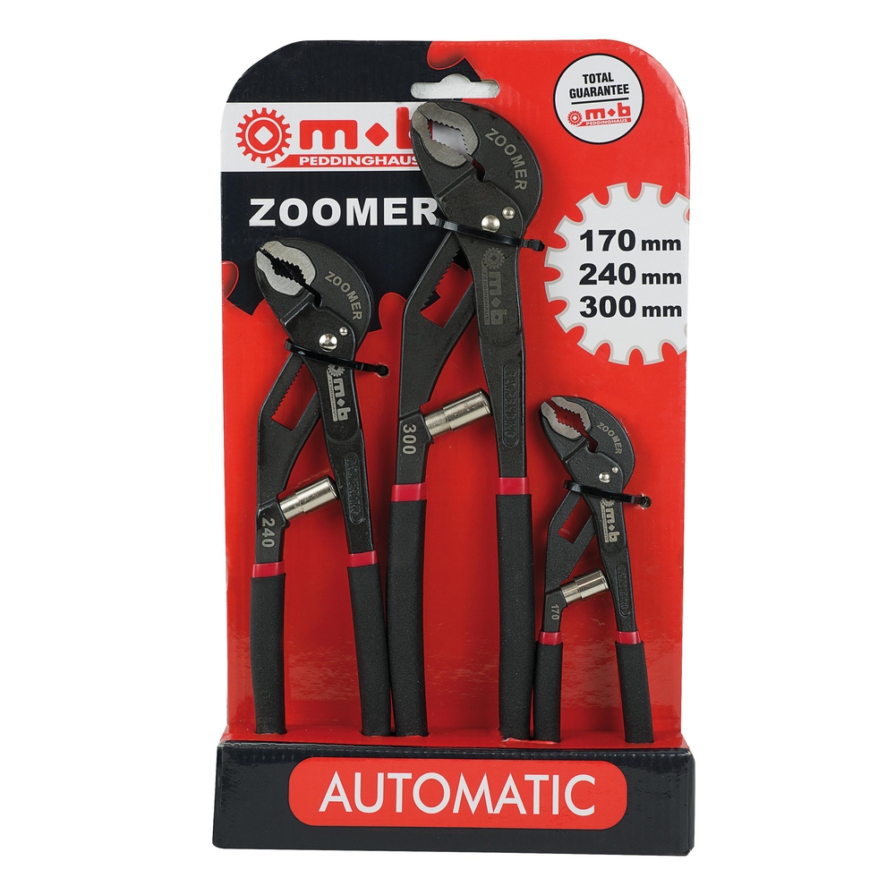 TRIO DE PINCES ZOOMER 170-240-300MM MOB - 6483030001