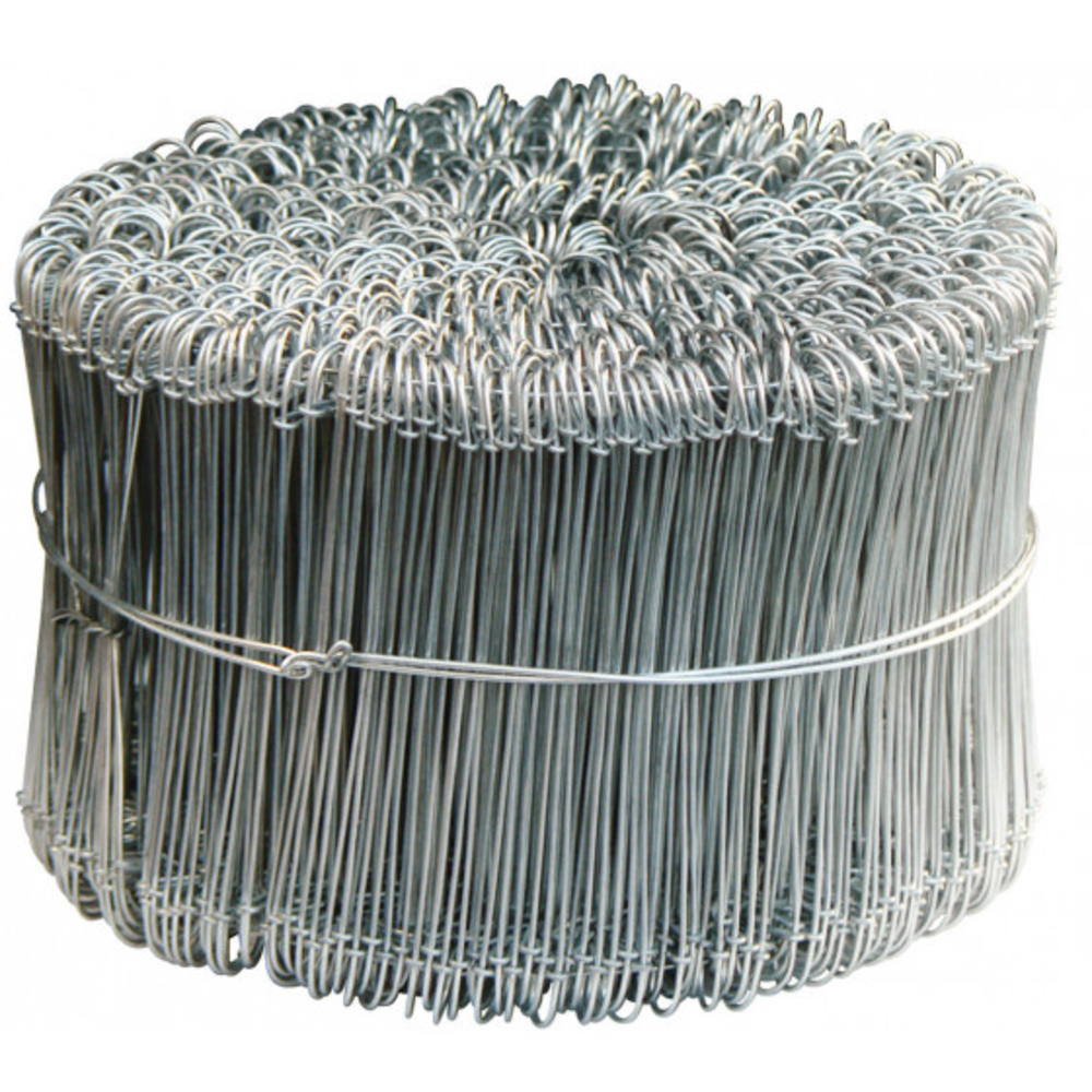 Liens à boucle galvanisés 12cm - Botte de 500 - MOB OUTILLAGE - 6540125001