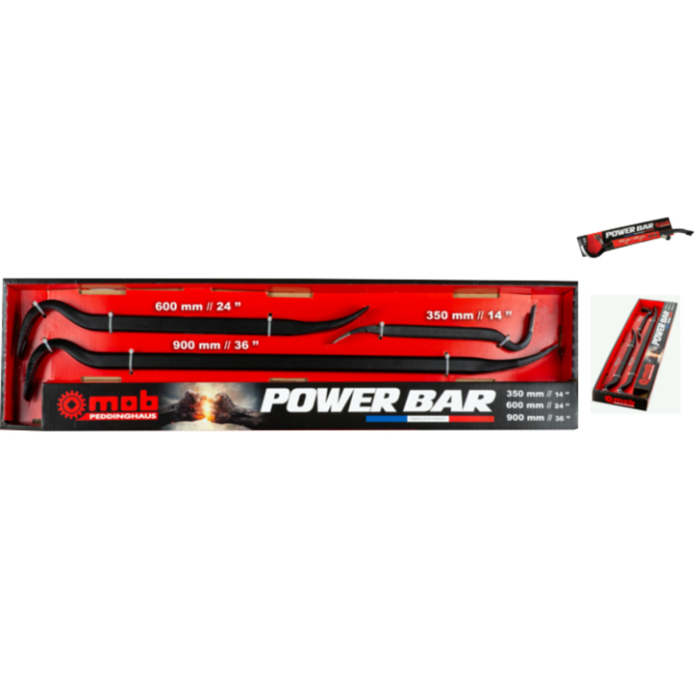 LOT 3 POWERBAR 350+600+900MM MOB MONDELIN - 7187000301