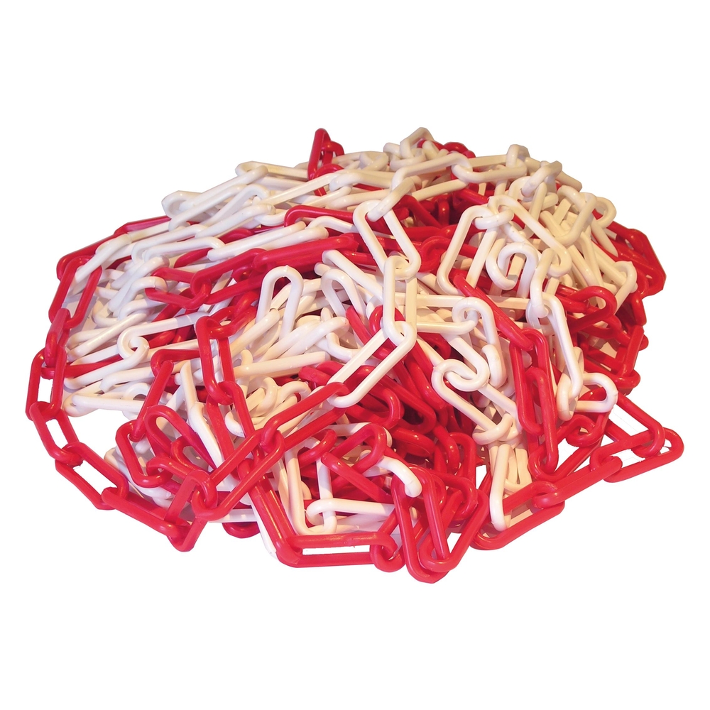 CHAINE ROUGE/BLANC 8 (25 M) MONDELIN - 801070