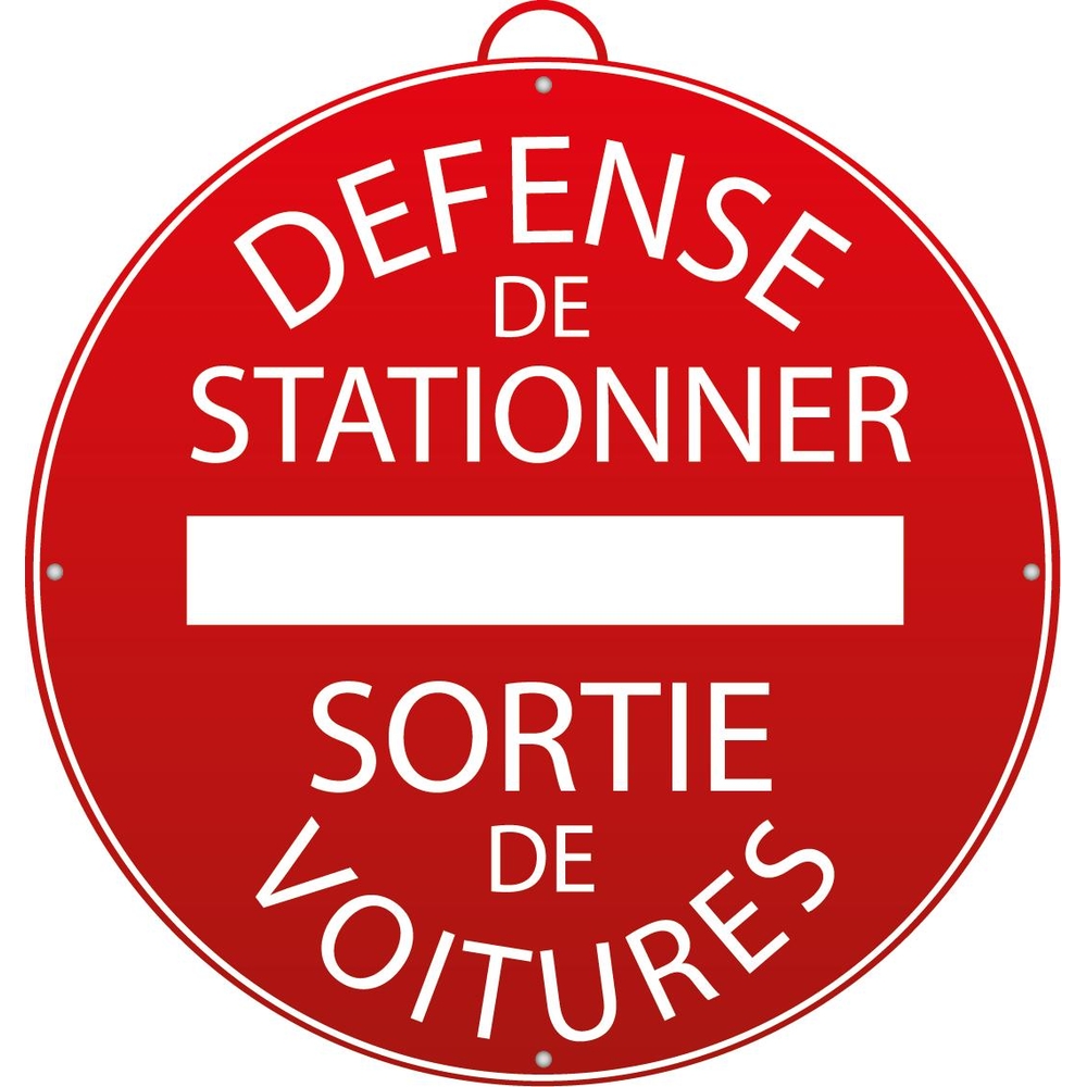 DEFENSE STATIONNER - SORTIE DE VOITURES MONDELIN - 802070