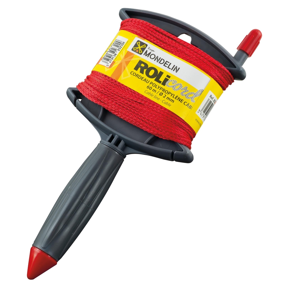 ROLICORD'PM CORDEAU ROUGE 2 MM MONDELIN - 823220
