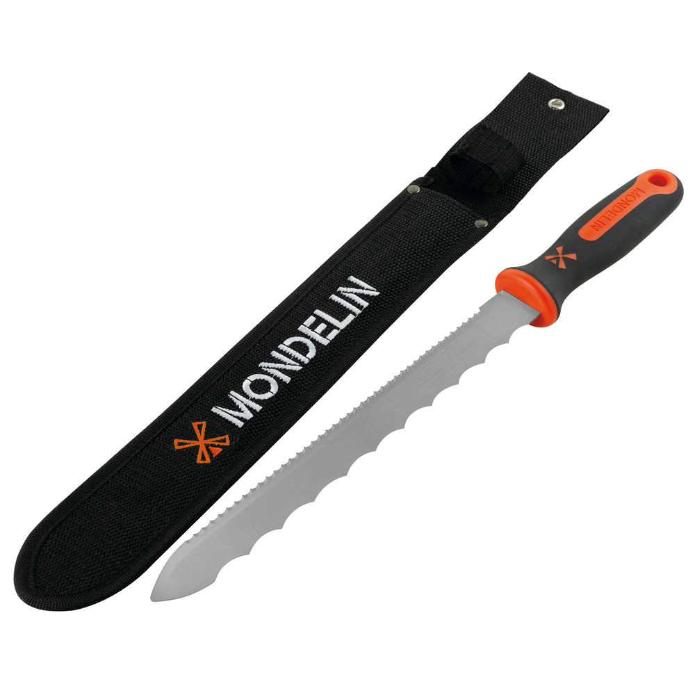 COUTEAU POUR ISOLANTS 28CM MANCHE BIMAT PREMIUM - MONDELIN - 830560