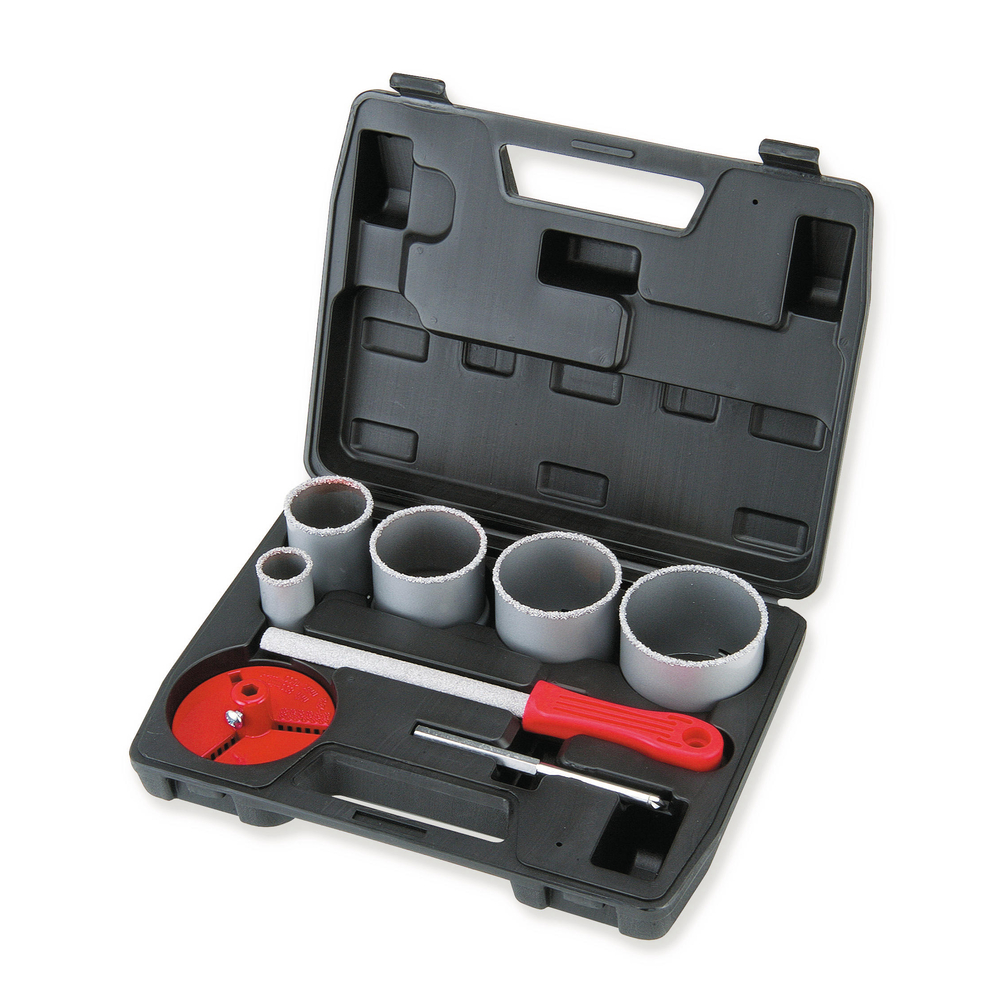 COFFRET 5 TREPANS CARBURE ET ACCESSOIRES MONDELIN - 833320