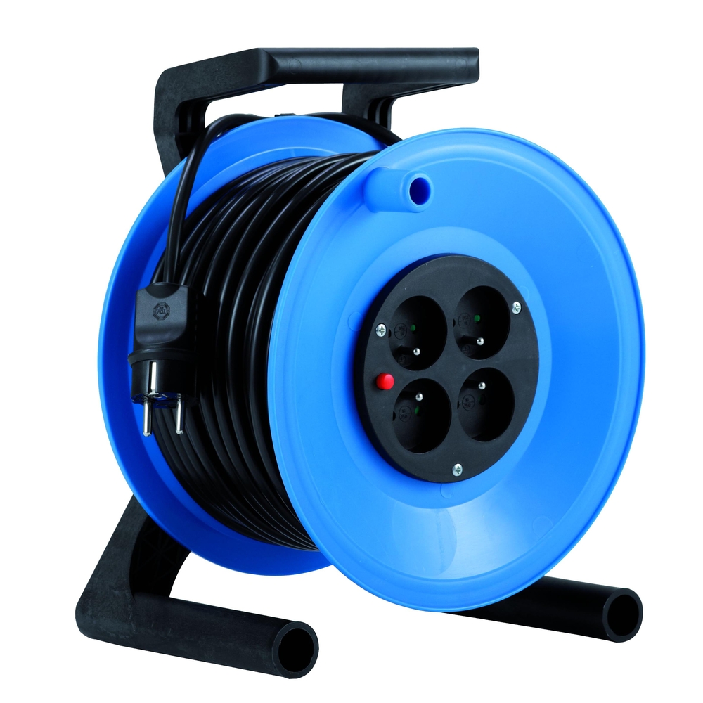 ENROULEUR25 M CABLE VINYL 3G1,5 4 PRISES MONDELIN - 865100