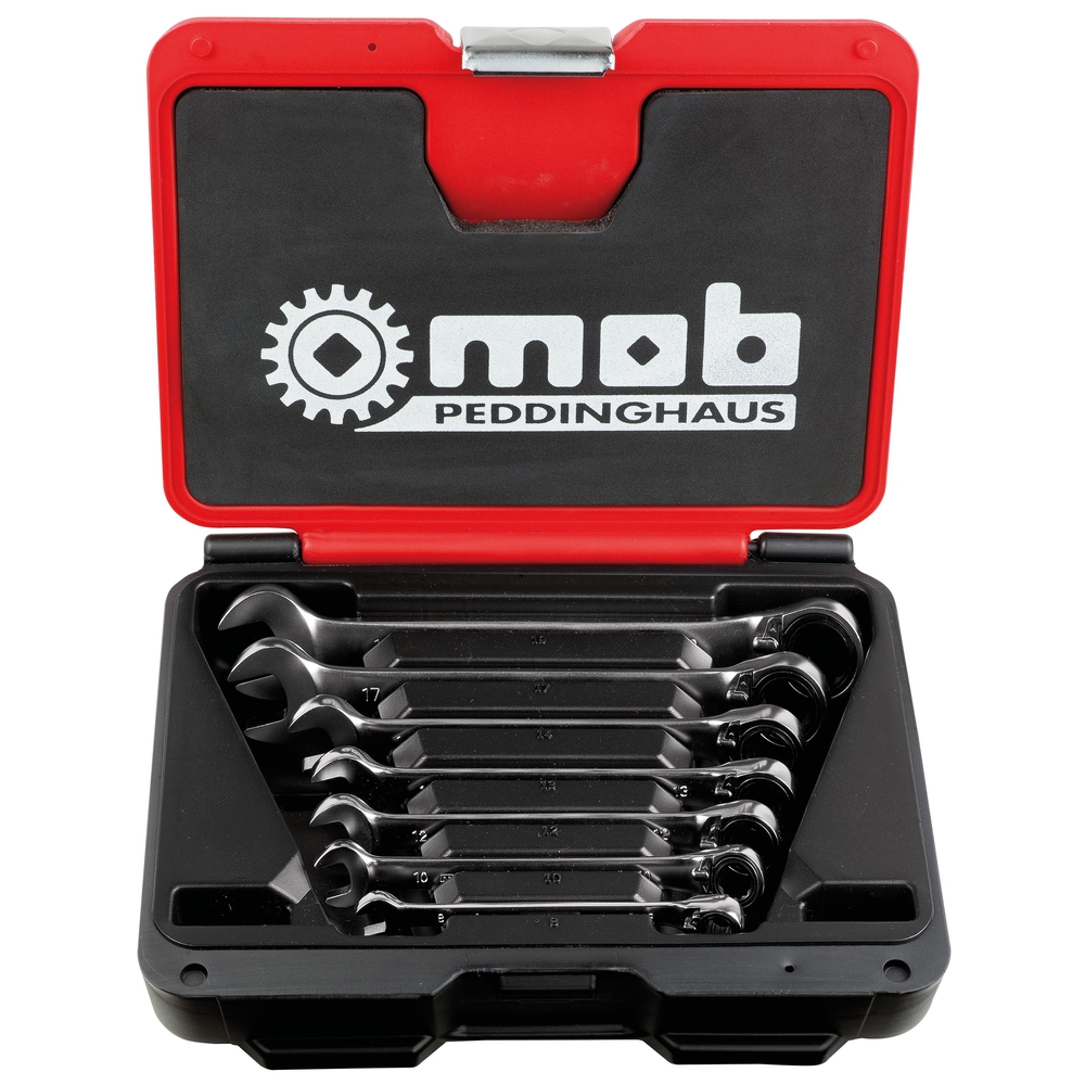 JEU DE 7 CLES MIXTES A CLIQUET MOB - 9002000101