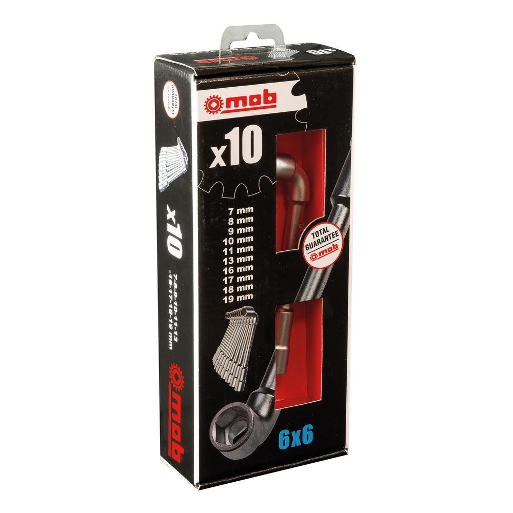 JEU 8 CLES A PIPE DEBOUCH. 6X6 EN COFFRET MOB - 9015000101