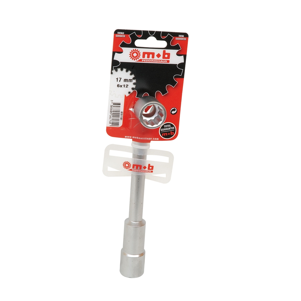 CLE A PIPE 14 MM 6X6 SUR CARTE MOB - 9015141001