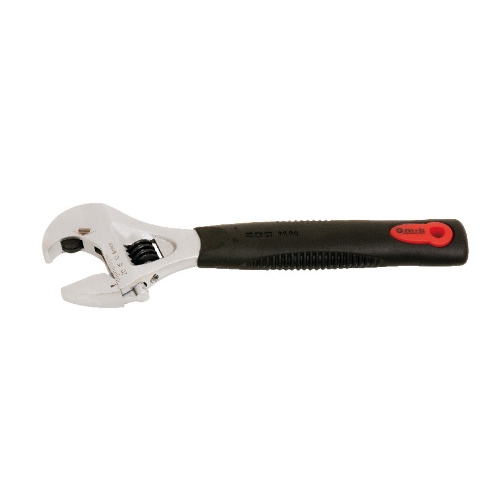 Clé à molette Flash effet cliquet 200mm - 8' - MOB OUTILLAGE - 9048200001