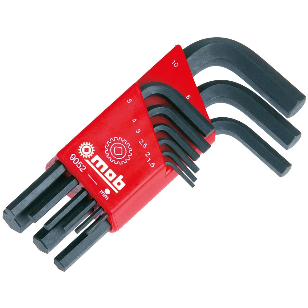 JEU DE 9 CLES MALES EN ETUI PROTANIUM SUR CARTE MOB - 9052011101