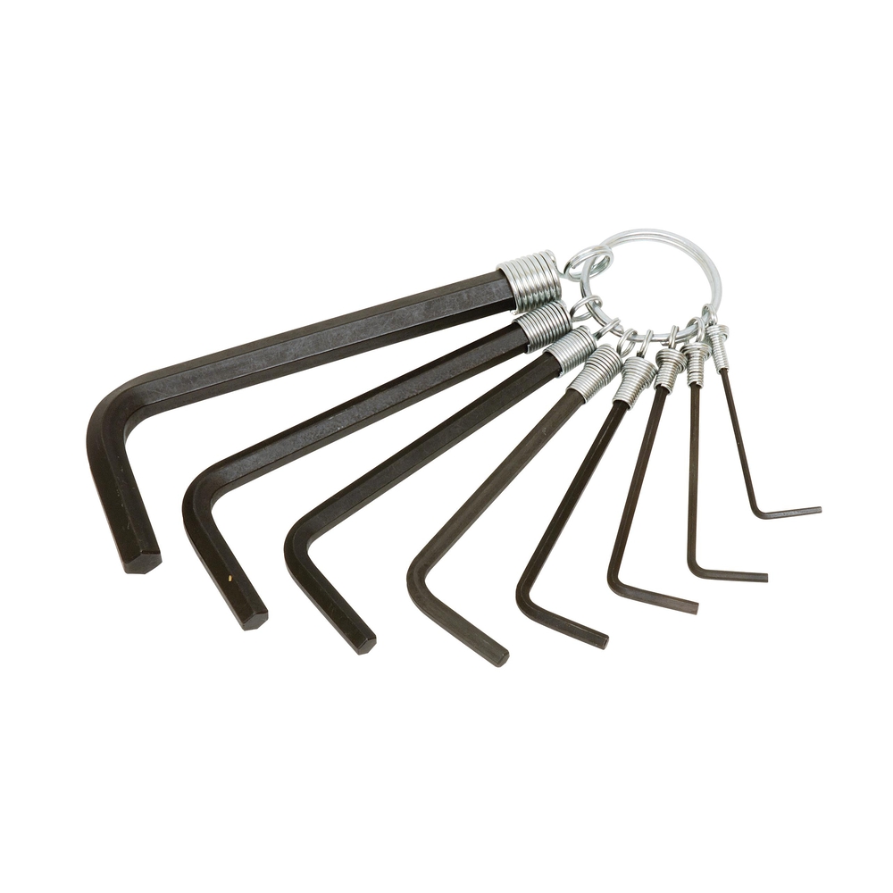 JEU 8 CLES MALES COURTES 6 PANS 1,5 A 8MM MOB - 9062008001