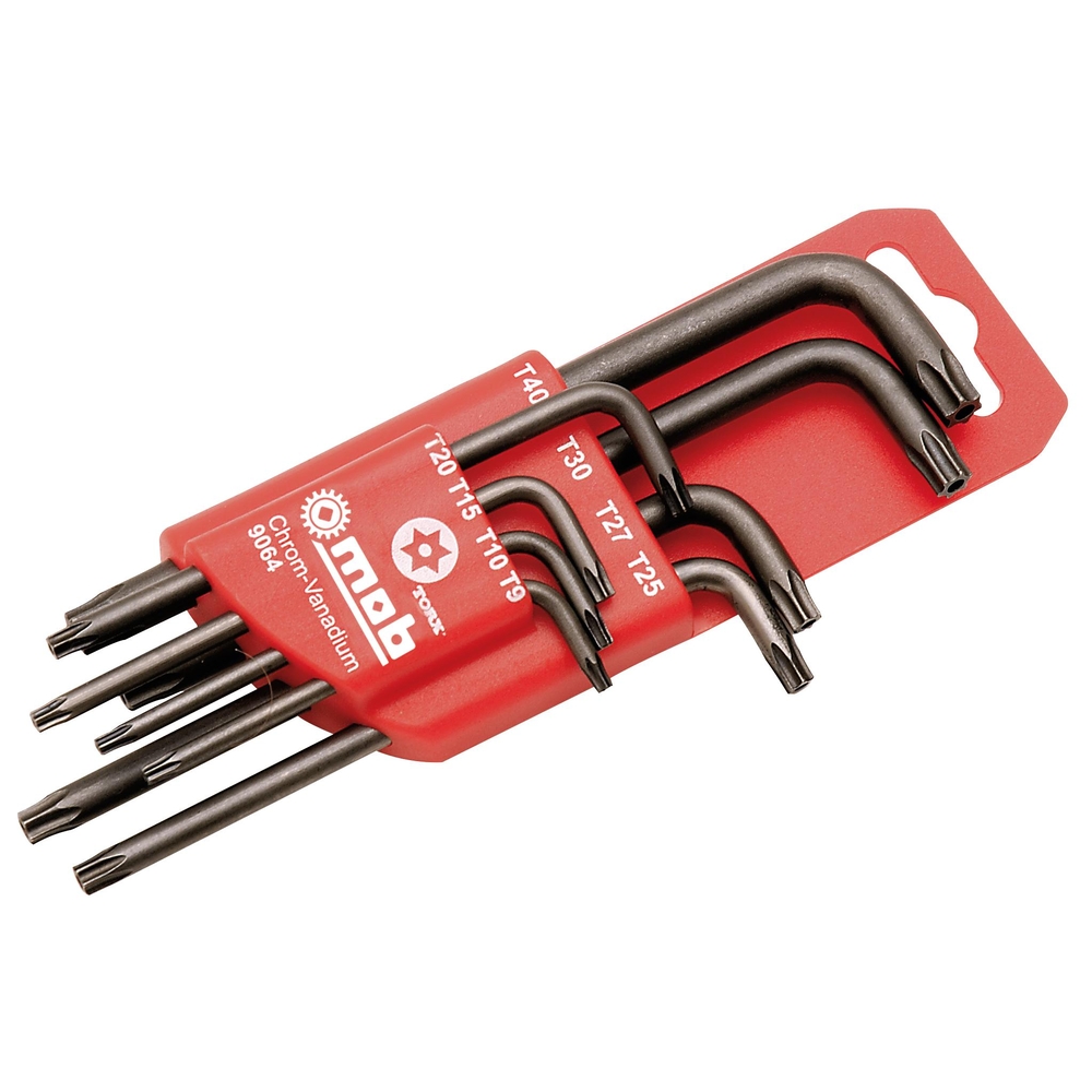 ETUI 8 CLES MALES TORX PERCEES CRV SUR CARTE MOB - 9064011101