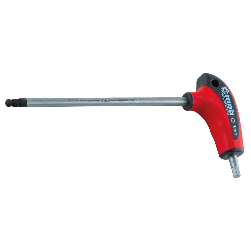 CLE MALE 6 PANS EN T TETE SPHERIQUE 10MM MOB - 9068100001