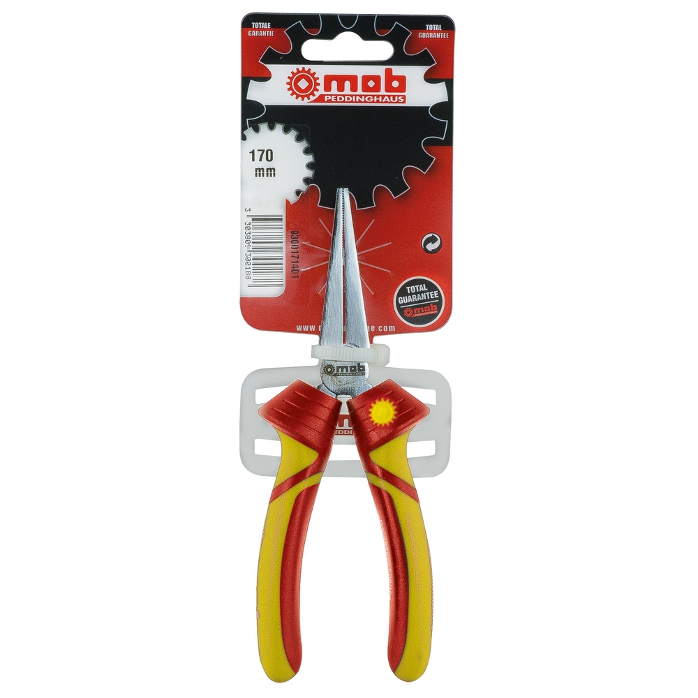 PINCE BECS 1/2 ROND 200 ISOLEE 1000V SUR CARTE MOB - 9301701401