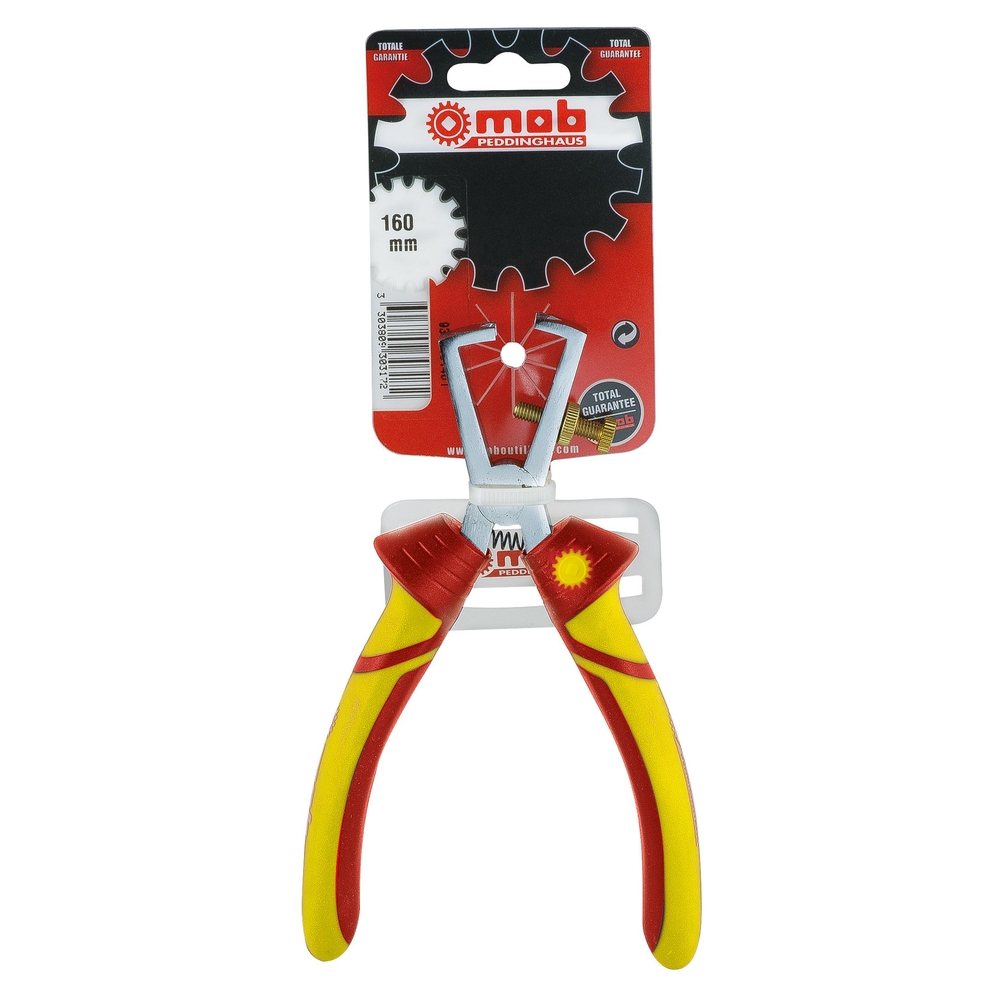 PINCE A DENUDER 160 BI-MAT ISOLE 1000V SUR CARTE MOB - 9303661401
