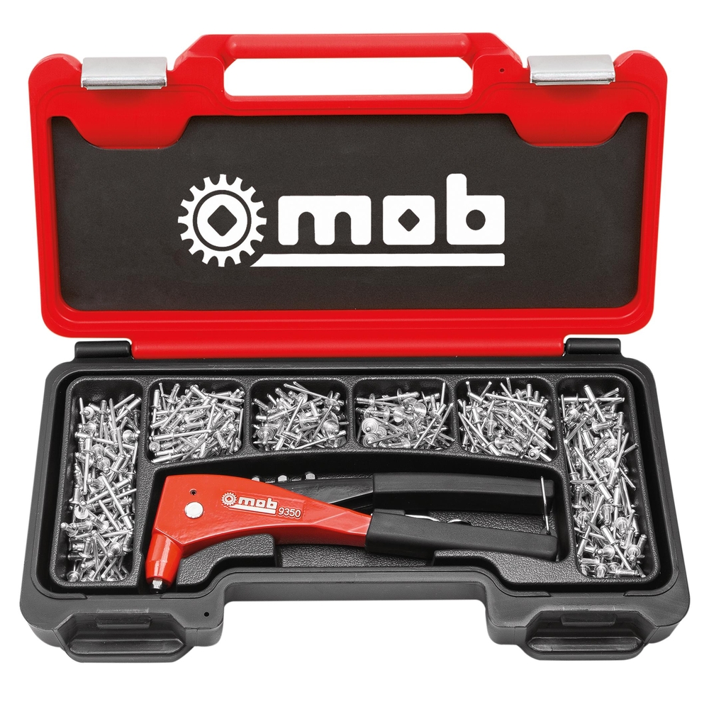 COFFRET PINCE A RIVETER + 500 RIVETS MOB - 9350005001