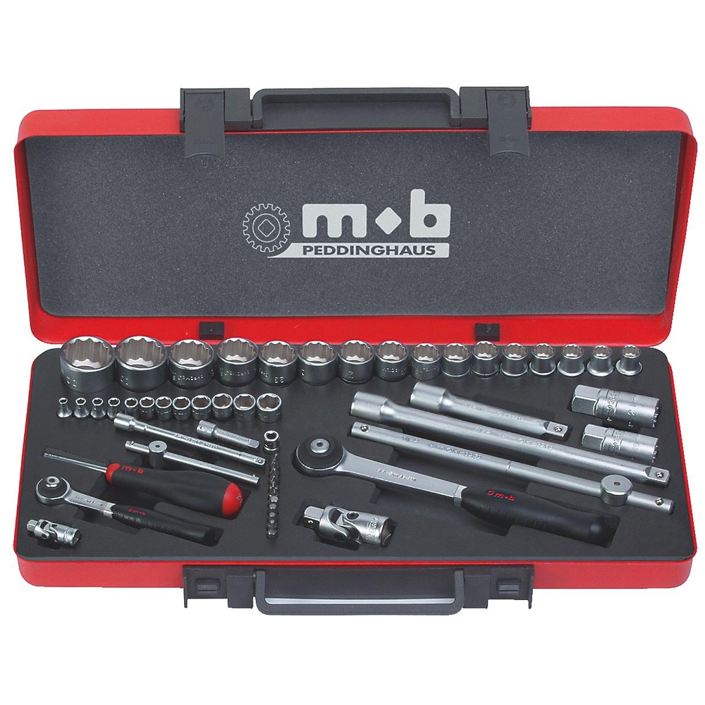 COMPO DOUILLES MIXTES 1/4-1/2 52 PCS MOB - 9413010001