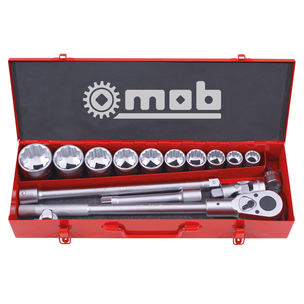 COMPO DOUILLES 12 PANS 3/4'' 16 PCS MOB - 9440010001